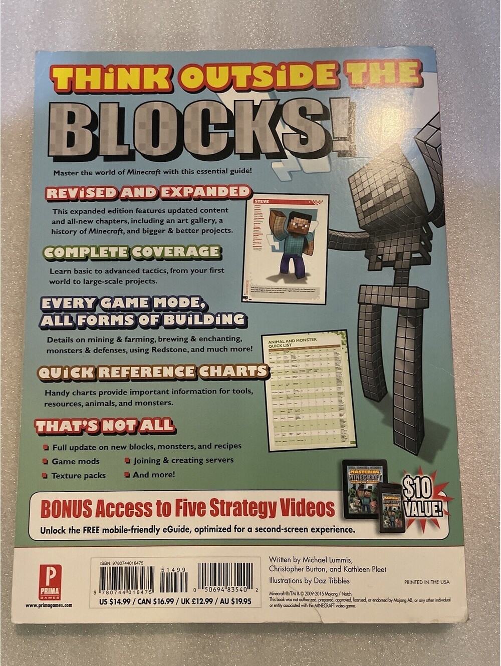 Build, Discover, Survive! Mastering Minecraft, Revised and Expanded by... - Picture 2 of 3